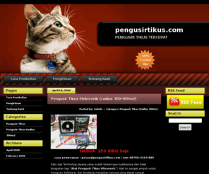 pengusirtikus.com: pengusirikus.com, pengusir tikus tercepat dan termurah!
Pengusir tikus ultrasonik tercepat dan termurah, aman bagi anak-anak