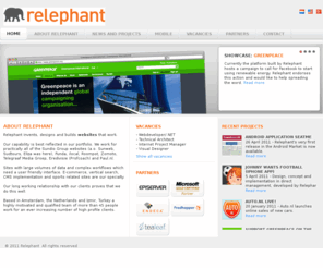 restaurantvie.com: Relephant - Home
Relephant invents, designs and builds websites that work. 