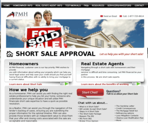 shortsaleapproval.com: Short Sale - Short Sale Specialists - Avoid Foreclousre | PMH Financial
PMH Financial brings together homeowners and real estate agents to help you with your Short Sale and avoid foreclosure.