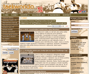taekwondo-wtf.cz: The Czech TAEKWONDO federation
The Czech TAEKWONDO federation 