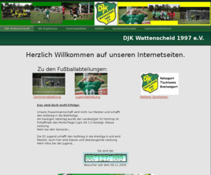 djk-wattenscheid.net: DJK Wattenscheid - DJK Wattenscheid e.V.
Meine Homepage