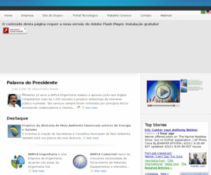 grupoampla.com: Grupo AMPLA
Gestão de empresas nas áreas: técnica, administrativa, financeira, recursos humanos e de novos negócios