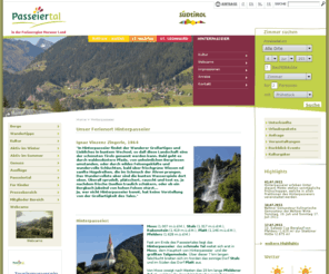 hinterpasseier.com: Ferienort Hinterpasseier: Moos, Stuls, Rabenstein, Platt, Pfelders / Tourismusverein Passeiertal / Südtirol
Ferienort Hinterpasseier / Passeiertal-Südtirol