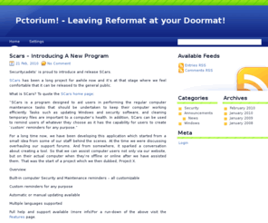 pctorium.com: Pctorium! - Leaving Reformat at your Doormat!
