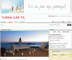 turengaartil.dk: 
tgt.dk - Turen Går Til - Guides, inspiration, billige billetter... tips og tricks til rejsen

init value 