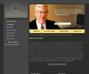 williamsedor.com: Welcome to William Sedor.com -Rochester, NY Lawyer
William Sedor.com, Lawyer in Rochester, Western New York (NY), and Buffalo.