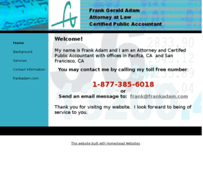 frankadamcpa.com: Home
Tax preparation and accounting services.