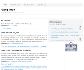 gangiman.com: Gang Iman
YOUR BLOG DESCRIPTION HERE