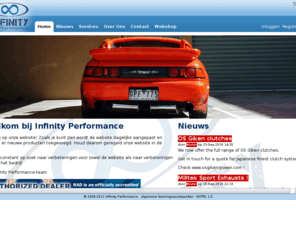 infinityperformance.nl: Infinity Performance
Infinity Performance is your premier supplier for Japanese automotive performance parts in Europe.