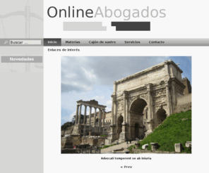 onlineabogados.es: Bienvenida
Online Abogados