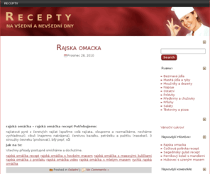 recepty4u.info: Recepty online ,vaření, pečení
Různé recepty seřazeny v kategoriích masitá jídla, bezmasá jídla, polévky, těstoviny, moučníky, koláče, dezerty