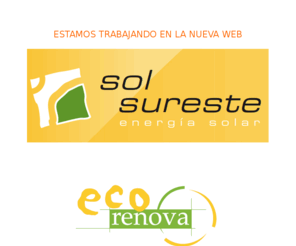 solsureste.com: Solsureste::Energías Renovables - Home
Empresa situada en Murcia dedicada a la instalación de sistema de energia solar y eolica