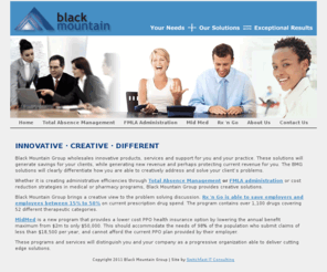 bmg-group.com: Black Mountain Group - HR Services that Work
Black Mountain is a leading provider of consulting, outsourcing and vendor management services in the global human resources sector.