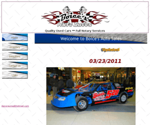 boicesautosales.net: Welcome to Boice's Auto Sales
Quality used car inventory