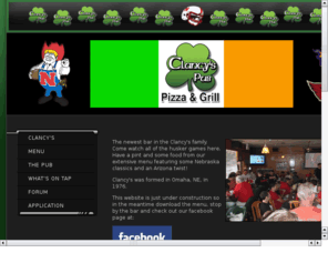 clancysscottsdale.com: WECOME TO CLANCY'S ARIZONA LOCATION!!
Omaha, Nebraska's favorite bar and grill has added a new Southwest location right here in Scottsdale, Arizona. Excellent food and a great atmosphere!