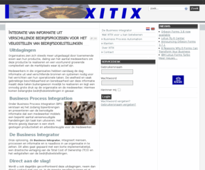 iway.nl: Xitix Business Process Integrators
Xitix bedrijfsproces optimalisatie en integratie.