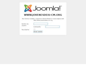 jovenesdeiu-madrid.org: WWW.JOVENESDEIU-CM.ORG
Joomla! - el motor de portales dinámicos y sistema de administración de contenidos