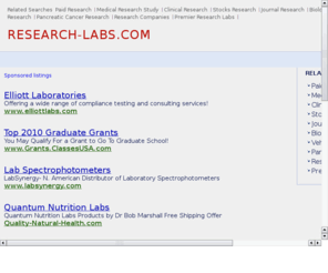 research-labs.com: RESEARCH LABS
RESEARCH LABS