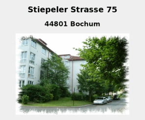 stiepelerstrasse75.de: Stiepeler Strasse 75
Wiebe Immobilien, Wohnungen für Studenten in Bochum