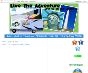 thetravelingpraters.com: Live the Adventure
stories of life on the road from a former (and future)fulltime RV living, homeschooling family offering travel tips, destination ideas and homeschool product reviews 