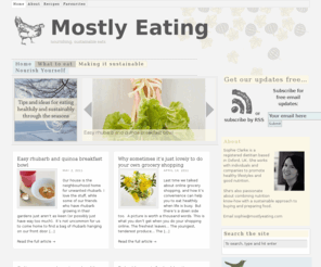 mostlyeating.com: Mostly Eating — nourishing, sustainable eats
nourishing, sustainable eats