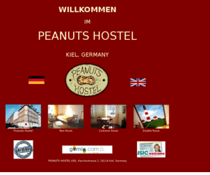 peanuts-hostel.de: Peanuts Hostel, Kiel
Besuchen Sie uns im Peanuts Backpacker Hostel, Kiel - a great place to stay!