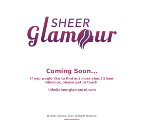 sheerglamourni.com: Sheer Glamour
Sheer Glamour is a Unisex Hair Saloon in Kilkeel, Co. Down, Northern Ireland.