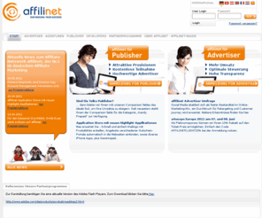 epartner.es: Erfolgreiches Affiliate Marketing mit affilinet
Starten Sie Ihr Partnerprogramm oder werden Sie Publisher bei affilinet, deutschlands führendem Affiliate Netzwerk im Affiliate Marketing