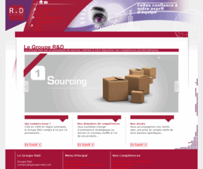 groupe-retd.com: Groupe RetD - Le Groupe R&D
Le Groupe R&D est un prestataire de services, mettant à votre disposition ses compétences pluridisciplinaires.