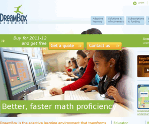 lessonscript.com: Online Math Games — Kindergarten, First, Second & Third Grade Math Games | DreamBox Learning
DreamBox Learning - Kids love our curriculum-based math lessons for kindergarten, 1st grade, 2nd grade & 3rd grade kids wrapped in fun web-based adventure games!