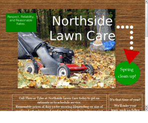 northsidelawns.com: Northside Lawncare, Wheaton IL
Northside Lawncare, Wheaton IL.  Affordable and reliable raking and mowing on Wheaton's north side