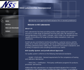 nss-labs.com: NSS Laboratories
Field Evaluation, SEMI S2, CE Marking, and other Conformity Assessment Services