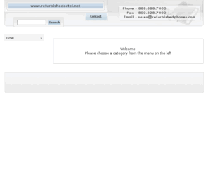 refurbishedoctel.net: Refurbished Telephone Systems - Refurbishedoctel
We offer the highest quality refurbished/used telephones and telephone systems