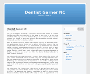 dentistgarner.com: Dentist Garner | Garner Dentist | Dentist in Garner NC.
Dentist in Garner NC.