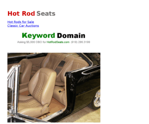 hotrodseats.com: Hot rod seats
hot rod seats