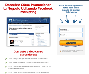 marketingconredessociales.com: Facebook Marketing, Marketing con redes sociales, Curso de Facebook
Facebook Marketing, Marketing con redes sociales, Curso de Facebook