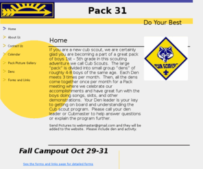 pack31spanishfort.org: Home
Cub Scout Pack 31 Spanish Fort