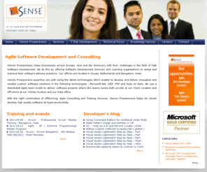 prowareness.com: Agile Software Development and Consulting
iSense Prowareness :Agile Software Development and Consulting