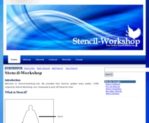 stencil-workshop.com: Stencil-Workshop
Free stencils image resources, Stencil history, Stencil Forum , Stencil Tutorial 