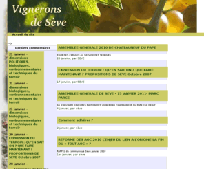 vigneronsdeseve.org: Vignerons de Sève
(|couper{200}|textebrut)