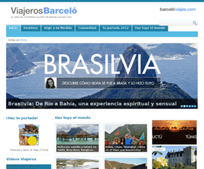 diadelviajerobarcelo.com: Viajeros Barceló - Inicio
El área de contenido viajero de barceloviajes.com. Reportajes, ofertas, viajes a medida, participación, blogs, concursos, herramientas viajeras, vídeos viajeros, Viajeros Expertos