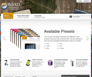 roadretreats.net: Welcome to Road Retreats!
Road Retreats