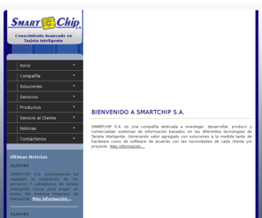techchip.com: TECHCHIP Web Site - SMARTCHIP S.A. - Colombia
Conocimiento Avanzado en Tarjeta Inteligente