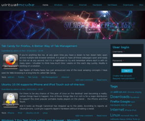 virtualmcube.com: Virtual mCube | Tips and Tweaks
Tips and Tweaks for windows xp, windows vista, windows 7, linux, ubuntu and hardware. Best tools and tweaks for surfing the internet and free open source software download. Including new technology news updates.