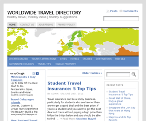 worldwidetraveldirectory.co.uk: Worldwide Travel Directory
