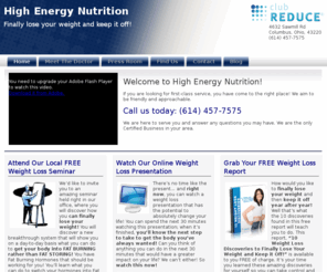 : Lose Weight at High Energy Nutrition in Columbus, Ohio.Lose Weight ...