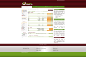 futbol-directo.es: Fútbol en Directo - Resultados Partidos de fútbol en directo marcado fútbol
sigue en directo el partido de fútbol que elijas, Liga, Liga de Campeones y campeonatos extranjeros: todos los partidos de fútbol en directo, marcadores y goles puedes seguirlos desde aquó