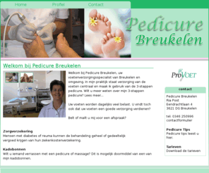 pedicurebreukelen.nl: Pedicure Breukelen verzorg je voeten, ze zijn het waard
Pedicure Breukelen is een gespecialiseerde praktijk voor voetverzorging voor Breukelen en omgeving.