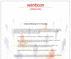 wenticon.com: wenticon consulting
wenticon unternehmensberatung