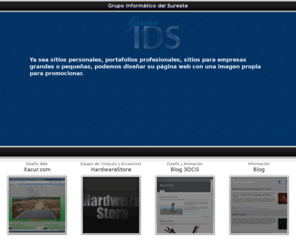 xacur.com: Grupo Informático del Sureste
Ya sea sitios personales, portafolios profesionales, sitios para empresas grandes o pequeñas, podemos diseñar su página web con una imagen propia para promocionar lo que necesite.
